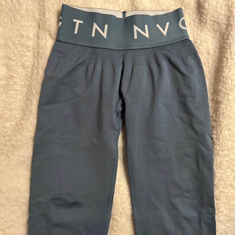 Nvgtn Sport Seamless stone blue leggings
